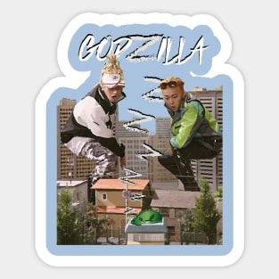 Zico and U-Kwon (Block B) - God.Z.illa Sticker